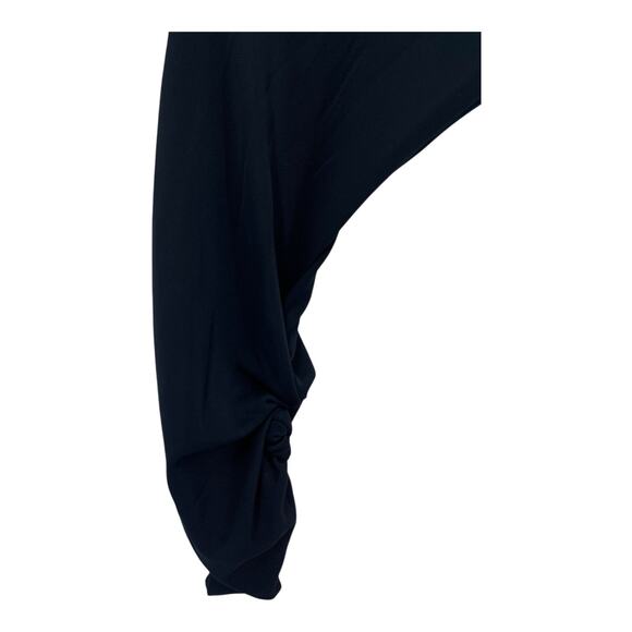 Cinq a Sept dress Destiny plunge minidress dark blue size Small S - Picture 3 of 8